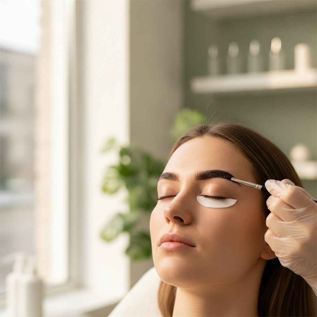 Eyebrow Tinting
